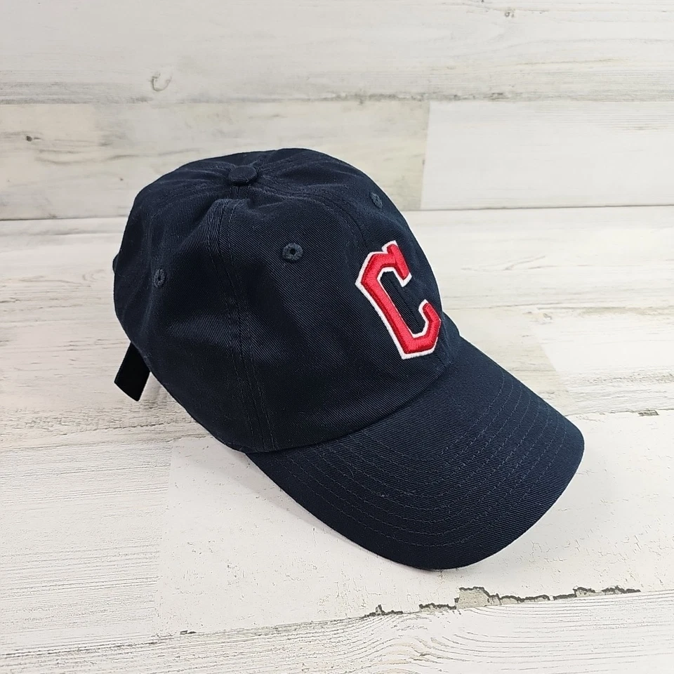 Genuino MLB Cleveland Guardians Gorra Adulto Azul Marino OS Ajustable Béisbol Foto 3 de 4