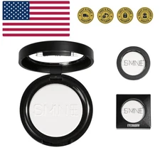 Luxury Matte White Eyeshadow - Highly Pigmented, Safe for Contact Lens Users