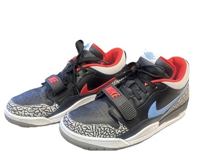 Nike Air Jordan Legacy 312 Low ~ CD7069 004 ~ Black/Wolf Gray-Valor Blue Size 10