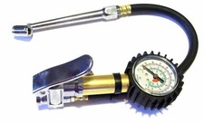 Commercial Grade Dual Chuck Tire Inflator 2 Gauge Pressure Reader 12 Commercial Grade Dual Chuck Tire Inflator 2 Gauge Pressure Reader 12