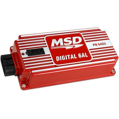 MSD 6425 Ignition Box Digital 6AL with Adjustable Rev Limiter Black