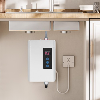 #ad 110V Electric Water Heater Under Sink Instant Hot Water Heater LCD Touch Screen $59.21