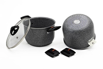 Beaver Brand Artepetra Kochtopf, Ø16cm, Aluminium