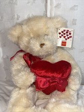 Vintage Gund Zales Make A Wish Stuffed Teddy Bear New With Tags Valentines Love