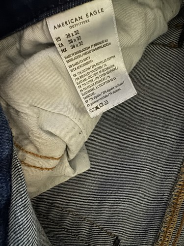 American Eagle Outfitters Jeans AIRFLEX Größe 38 x 32 echt gut blau Herren " - Bild 5 von 6