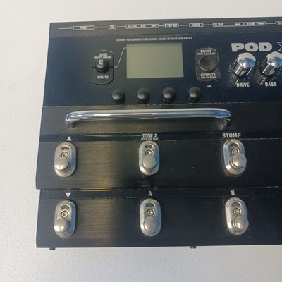 Line 6 Pod X3 Live Multi-Effects Guitar Pedal Amp Modeler Bass