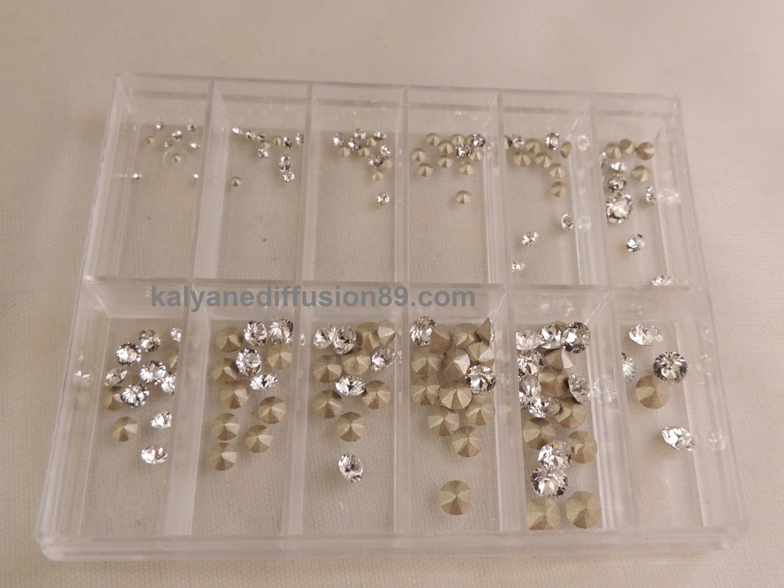 Strass simili diamants pour personnaliser vos bijoux fantaisie et nail art créatif