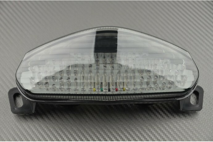 Clignotant feu stop LED teinté KAWASAKI VERSYS 1000 feu arrière moto optique fumé 2015-2018