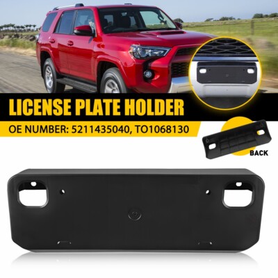 License Plate Bracket For 2014-2023 Toyota 4Runner Front Textured