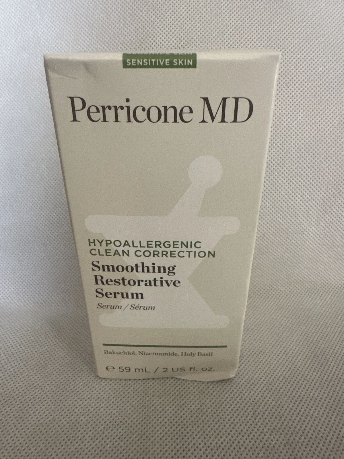 New Perricone MD Hypoallergenic Smoothing Restorative Serum 2 Oz ,Retail $110