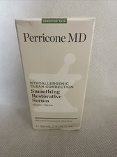 New Perricone MD Hypoallergenic Smoothing Restorative Serum 2 Oz ,Retail 110