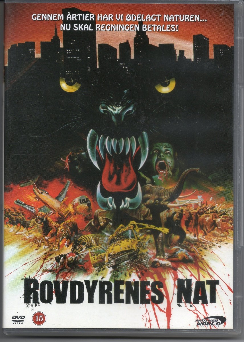 Wild Beasts - 1984 DVD R2 PAL Animals Horror CULT ACTION LOT LOW