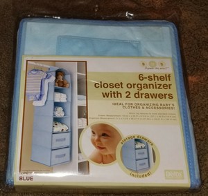 delta nursery closet organizer