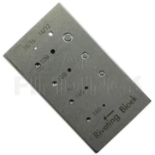 Steel Riveting block stake & clock repair clockmakers tool