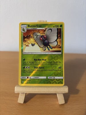 Butterfree (80% to charity: Alzheimer s Research UK) Reverse Holo, Rare, NM/M