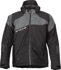 Arctiva Pivot 5 Insulated Hooded Snow Jacket Black/Gray