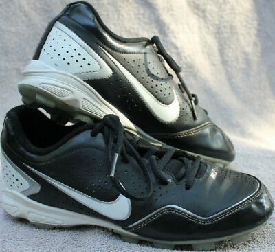 Baseball Cleats Nike Keystone 1 Youth Y Black/Silver/White  display picture 1
