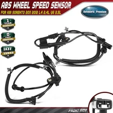 2x Front Side ABS Wheel Speed Sensor for Kia Sorento 2011 2012 L4 2.4L V6 3.5L