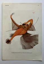 George Petty Pin-Up Art April 1937 Esquire