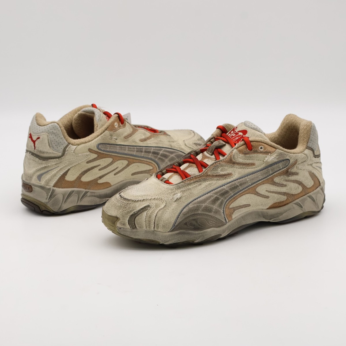 【Puma x A$AP Rocky】◆Inhale Distressed Canvas◆401624-01◆ Puma | Puma x A$AP Rocky Inhale Distressed Canvas | White