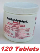 Brew X Coffee Machine Cleaning tablets UM & Brewer Cleaner, (120 Tabs)