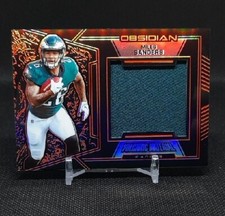 🔥2019 Panini Obsidian Miles Sanders Volcanic Material VM-10 RC Patch /50🔥