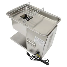 Full stainless Steel Meat Cutting Machine 6mm Commercial Cutter 250kg/h Slicer