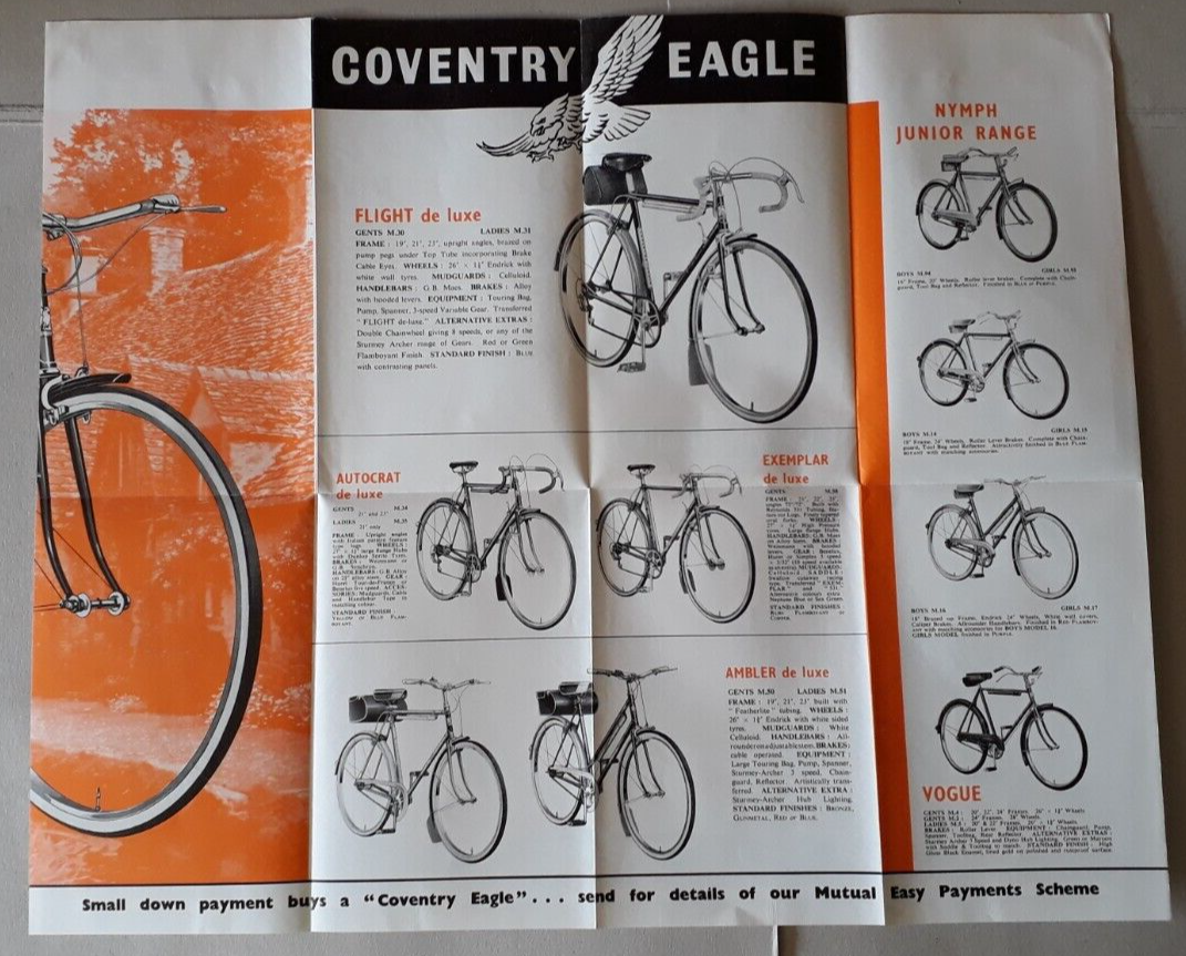 Coventry Eagle British Eagle Racing Bike Coventry-Eagle Bicycle