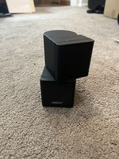Bose Lifestyle Jewel Mini Double Cube Speakers Acoustimass Black