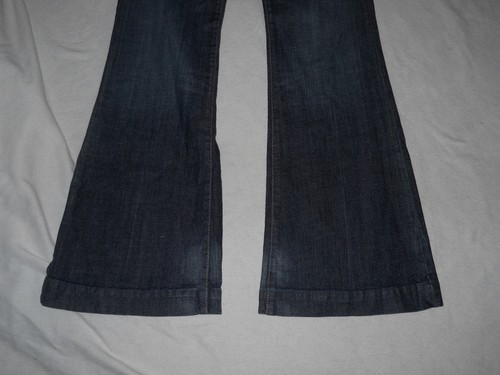Citizens of Humanity Jeans Size 29 Blue Faye 003 Stretch Low Waist Full Leg - Picture 2 of 12