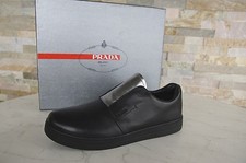 PRADA EU 36 Sneakers Slipper Slip-On Schuhe 3S6047 schwarz NEU ehem. UVP 690 €