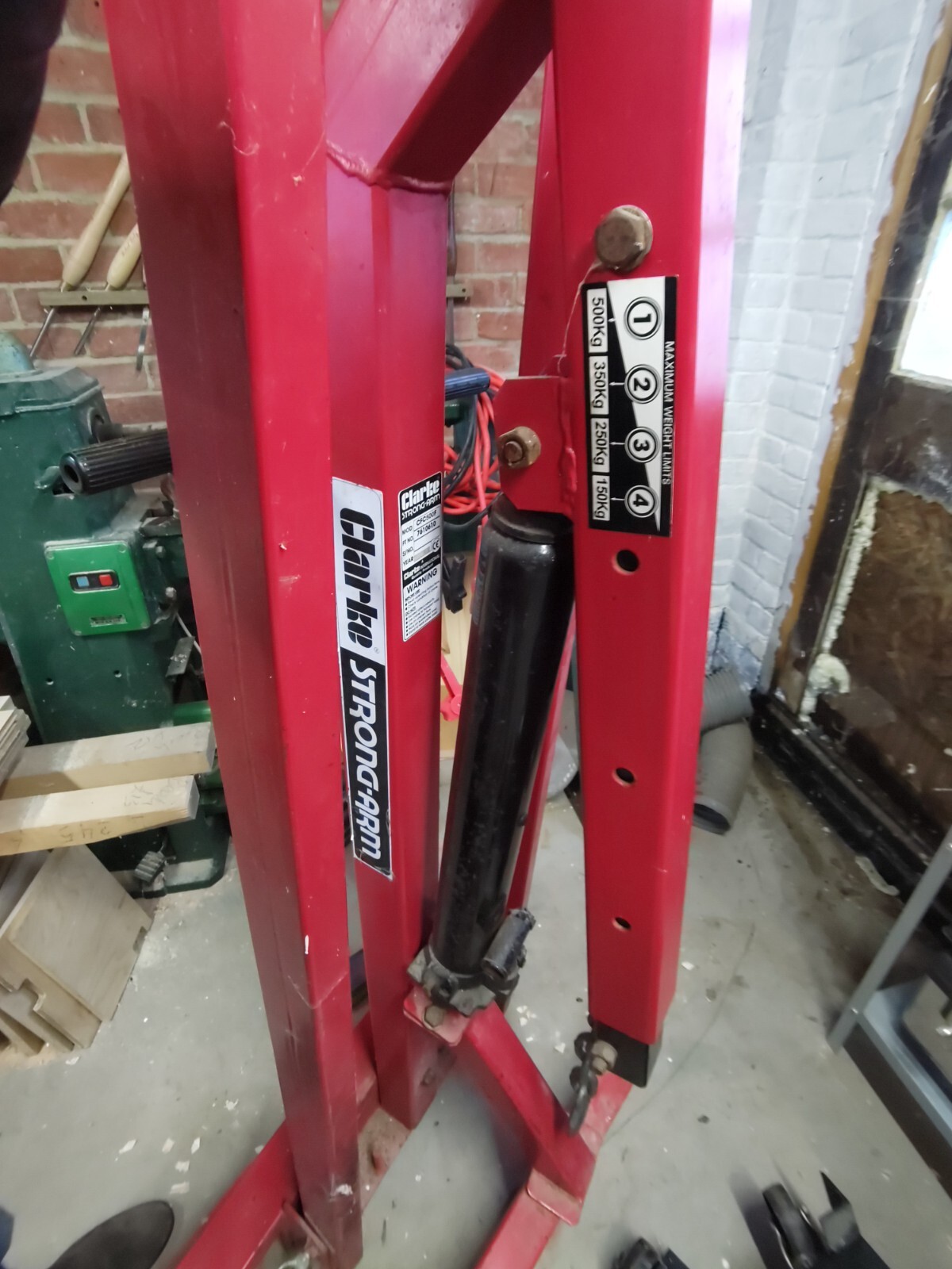 Clarke 0.5 tonne engine crane eBay