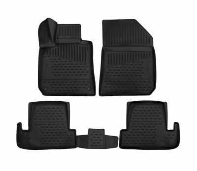 J&J AUTOMOTIVE Tappeti Tappetini Auto 3D In Gomma Per Peugeot 308 2 2014-2021