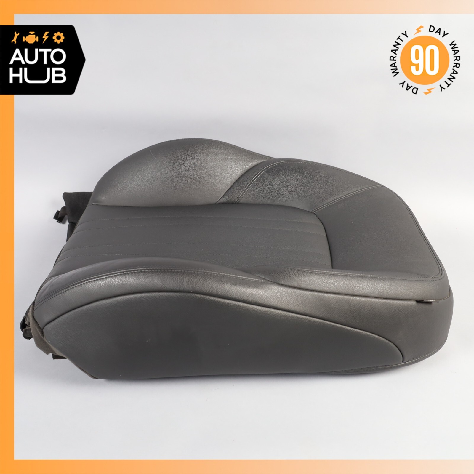 17-22 Maserati Ghibli M157 Front Left Side Top Upper Seat Cushion Black OEM 41k