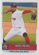 2021 Portland Sea Dogs Denyi Reyes RC Rookie Boston Red Sox