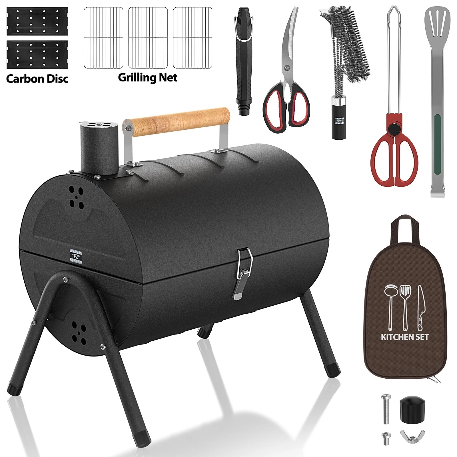 Folding Charcoal Barbecue Grill & Tool BBQ Stainless Steel Camping Yard Portable
Opens in a new wind