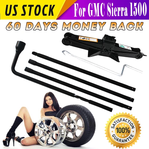 Spare Tire Tool & Jack Kit For Chevy Silverado 1500 2500 HD 3500 2002 - 2014 US