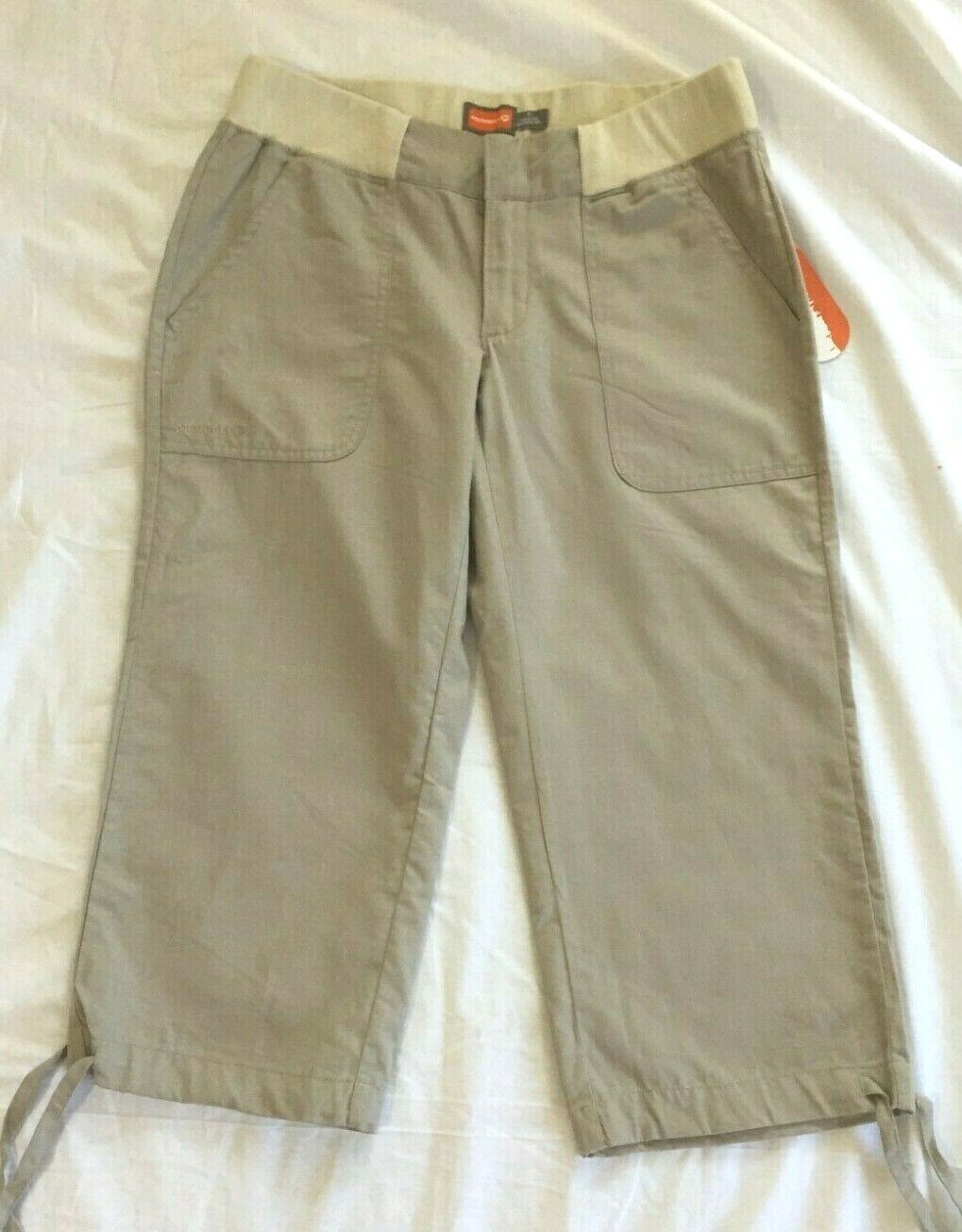 Pantaloni Capri Donna Merrell Zealia Stone 4 Nuovi con etichette
