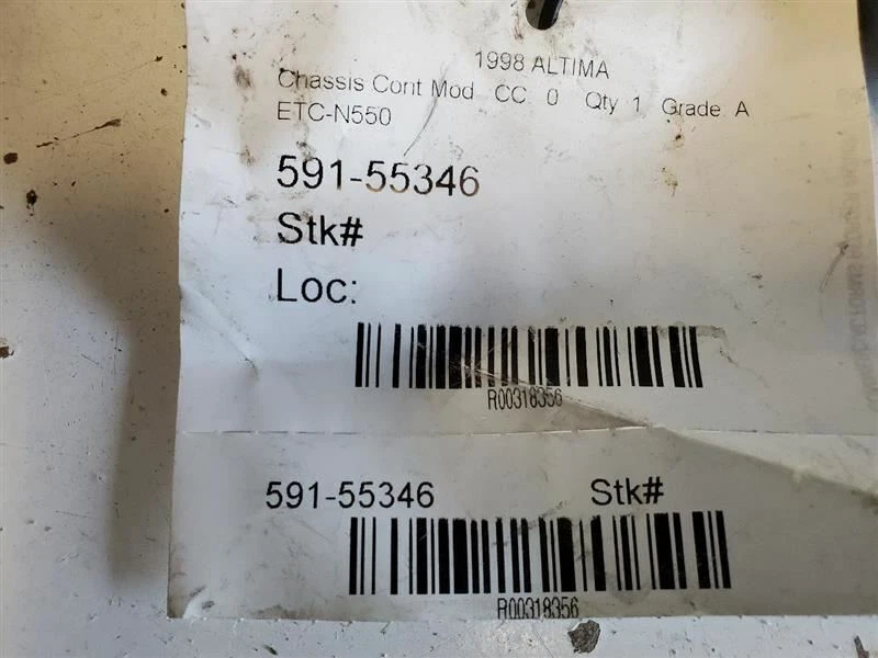 1998-1999, Nissan Altima, Transmission Under Front Console, PN-ETC-N550-G1-7929 - Image 4 of 4