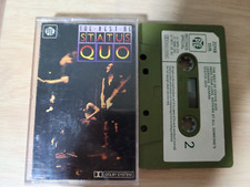 STATUS QUO THE BEST OF STATUS QUO PAPER LABELS CASSETTE