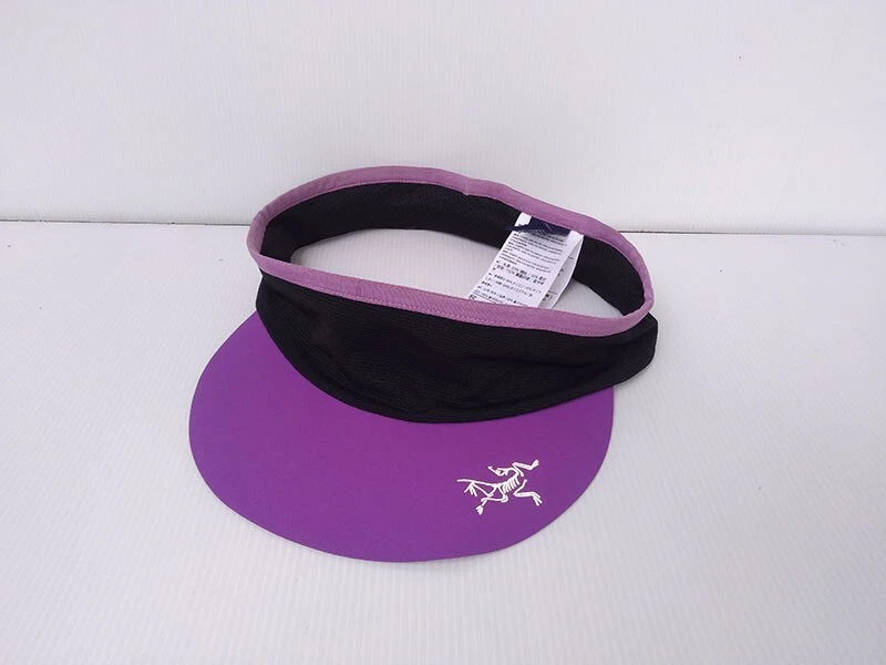 Arc teryx Visor Cap Hat Flex Fit Size L XL Logo Reflective