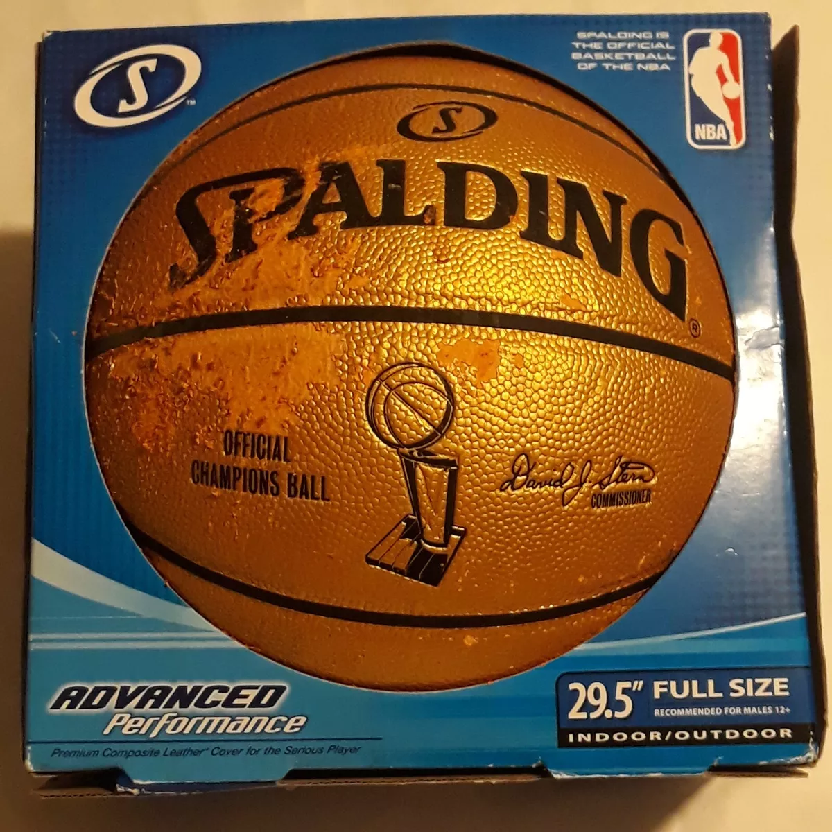 San Antonio Spurs Nba Limited Edition Gold "The Champions" Basketball  Ball