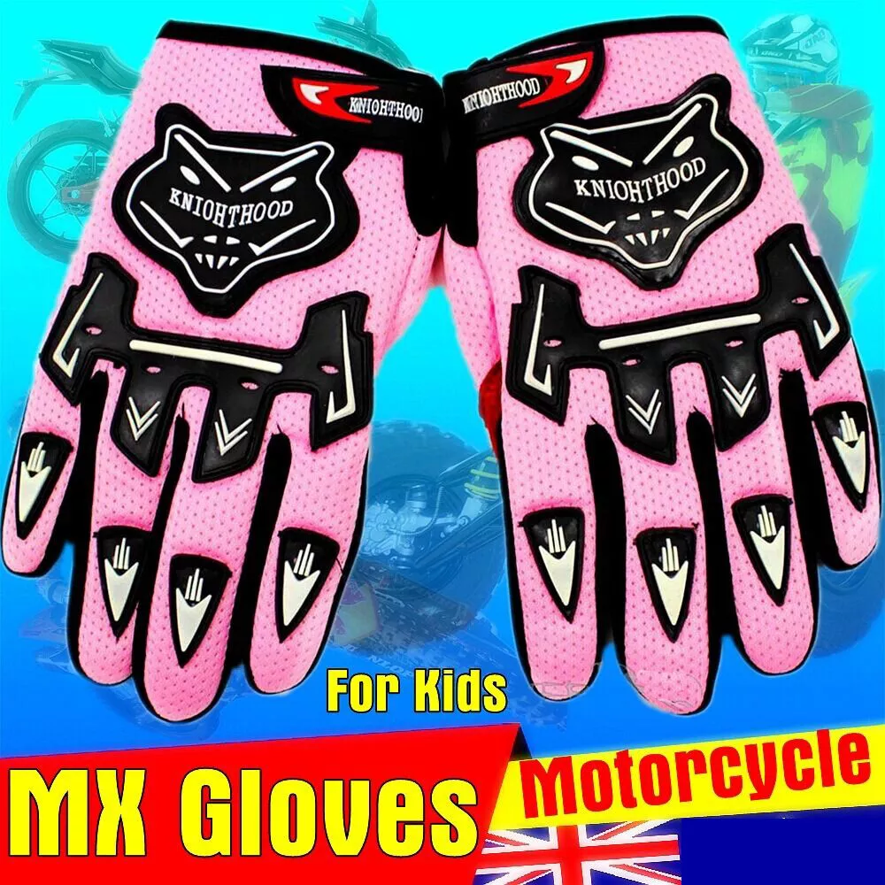 Childrens motorbike online gloves