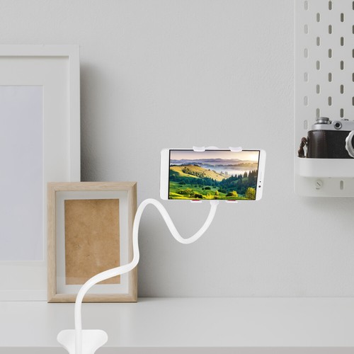 Mobile Phone Gooseneck Stand Tablet Overhead Cellphone Adjustable for Desk - 第 2/12 張圖片