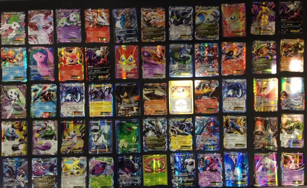 Pokemon Card Lot 100 OFFICIAL TCG Cards Ultra Rare Included - GX