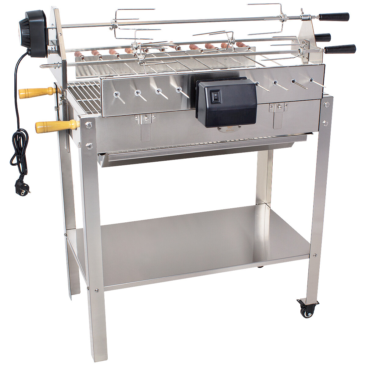 Grill Hähnchengrill Spießbratengrill Spießgrill Schaschlikgrill Beeketal