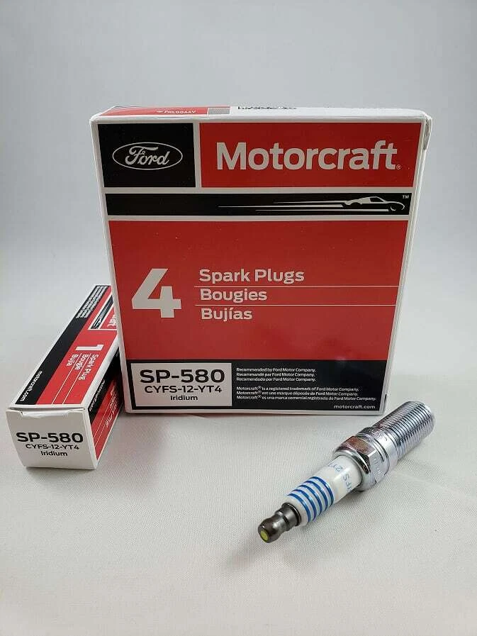 Juego de 6 bujías de iridio Motorcraft OEM para F150 Ecoboost CYFS12YT4 Foto 2 de 4
