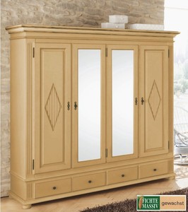 Kleiderschrank Schlafzimmer Dielen Zugspitz Fichte Massiv Gewachst 138 Landhaus Ebay