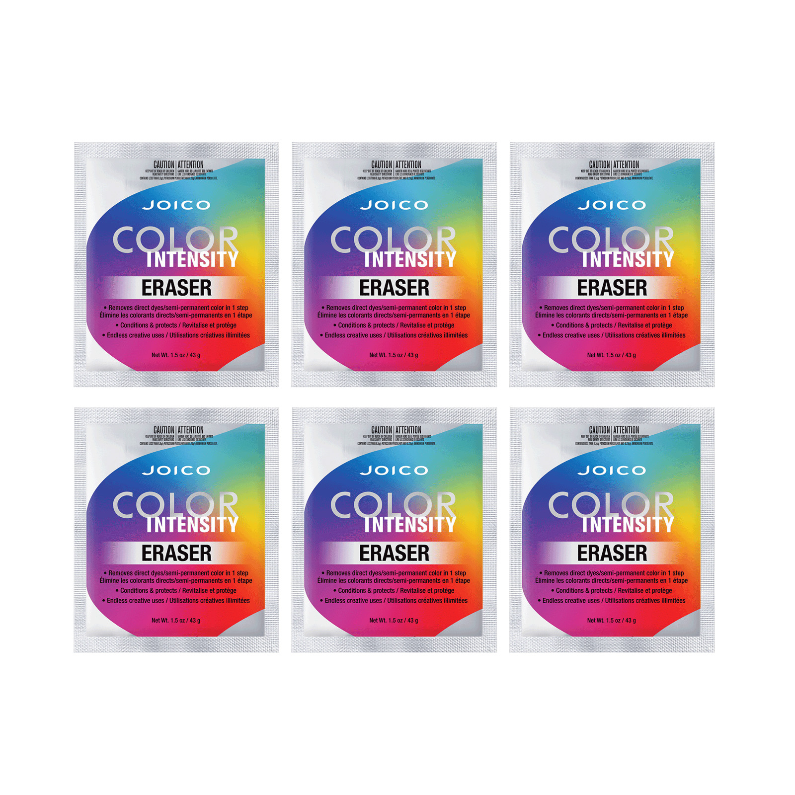 Joico Color Intensity Eraser 6 Piece Multipack