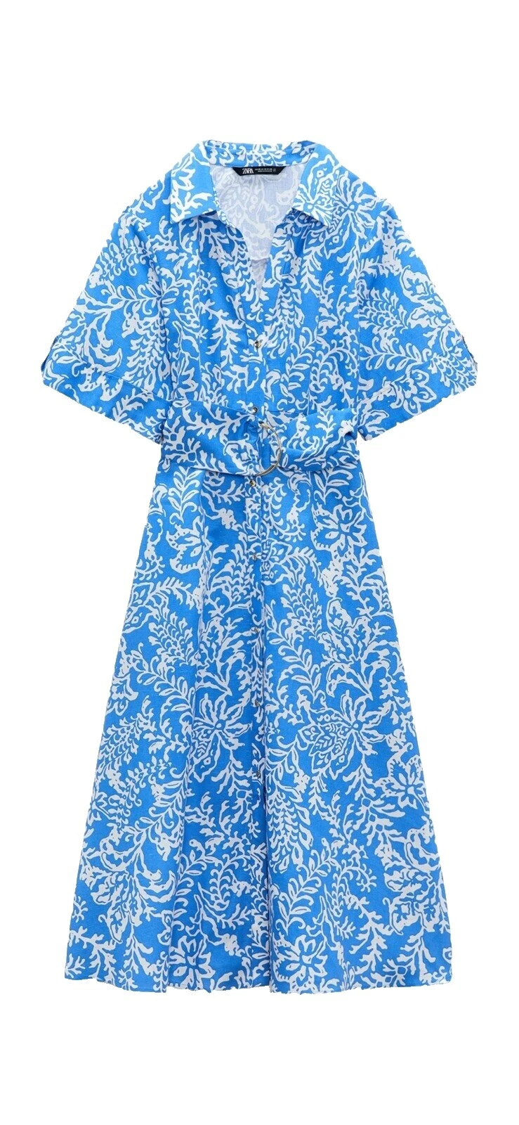 Floral Shirt Dresses 50s Theme